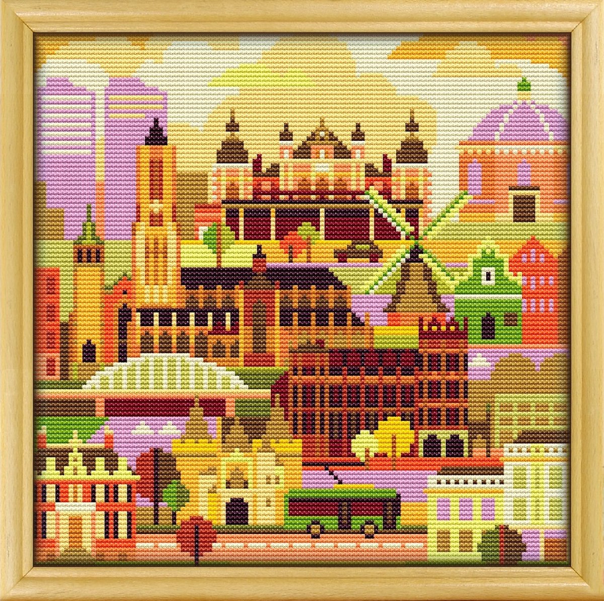 Borduurpakket | Awesome Pattern | Arnhem | full size | telpatroon om zelf te borduren